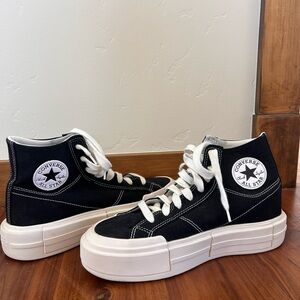 Converse All Star Chuck Taylor Black Platform High-Tops